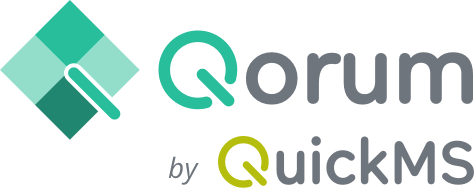 logo qorum by quickms 
