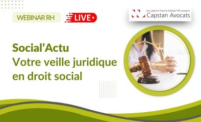 Webinar live veille juridique et actualité sociale