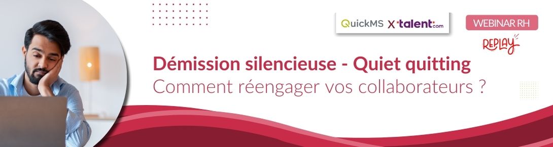 Webinar démission silencieuse - Quiet quitting