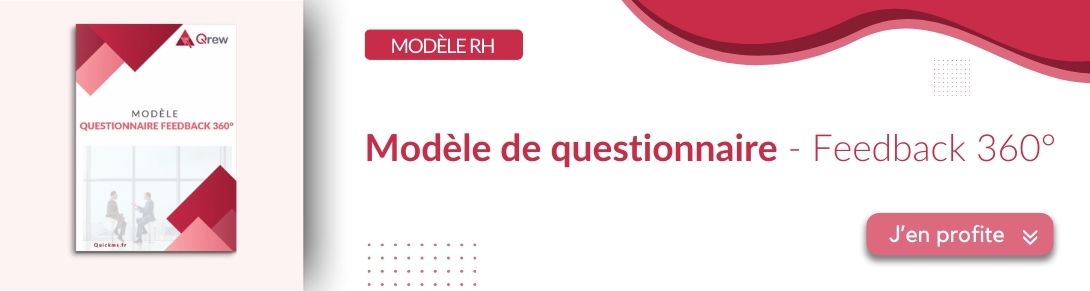 Modèle de questionnaire du Feedback 360° à télécharger