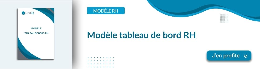 Modèle de tableau de bord RH à télécharger