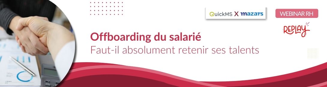 Webinar : offboarding du salarié