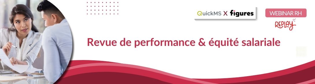 Webinar : revue de performance et équité salariale