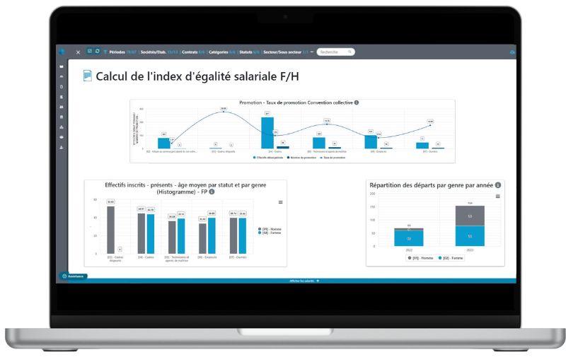 Logiciel index égalité professionnelle GrafiQ