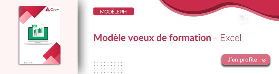 Modèle voeux formation excel